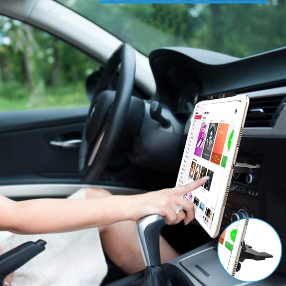 CD Slot Car Mount for iPads/Tablets/Phones - Picture 8 of 9